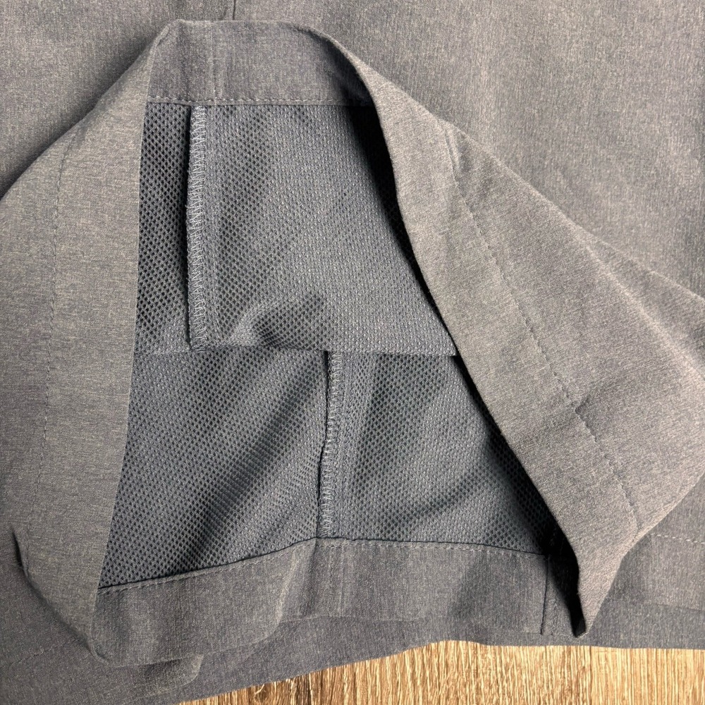 Nike Men's 35 Blue Heather Casual Athleisure DriFit 10" Shorts Stretch - Picture 9 of 10